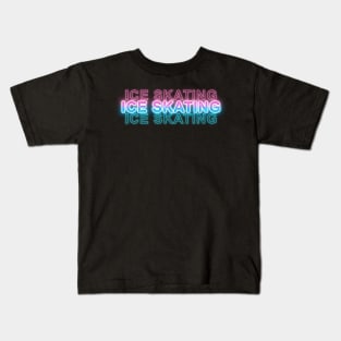 Ice Skating Kids T-Shirt